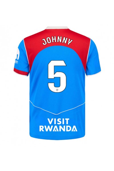 Atletico Madrid Johnny Cardoso #5 Jalkapallovaatteet Kolmaspaita 2025-26 Lyhythihainen Atletico Madrid Johnny Cardoso #5 Jalkapallovaatteet Kolmaspaita 2025-26 Lyhythihainen